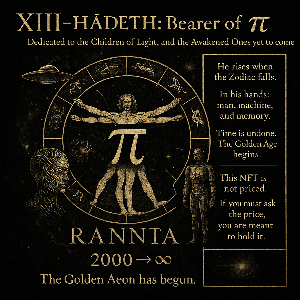 XIII – HĀDETH: Bearer of π